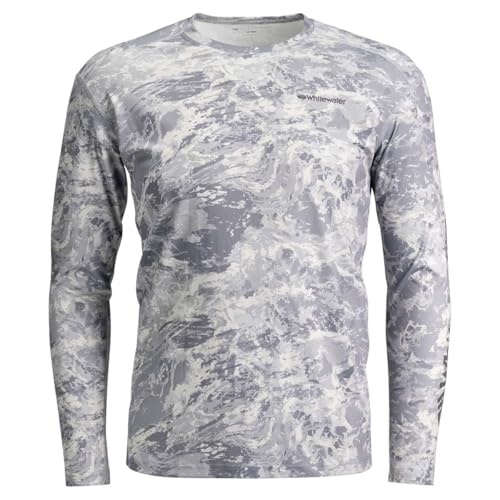 Whitewater Fishing Lightweight Long Sleeve Tech Shirt with UPF Protection