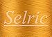 Selric [3000 Yards / 30 Colors Available] Pack of 2 UV Resistant High Strength Polyester Thread #69 T70 Size 210D/3 for Upholstery, Outdoor Market, Drapery, Beading, Purses, Leather (Jeans Yellow)