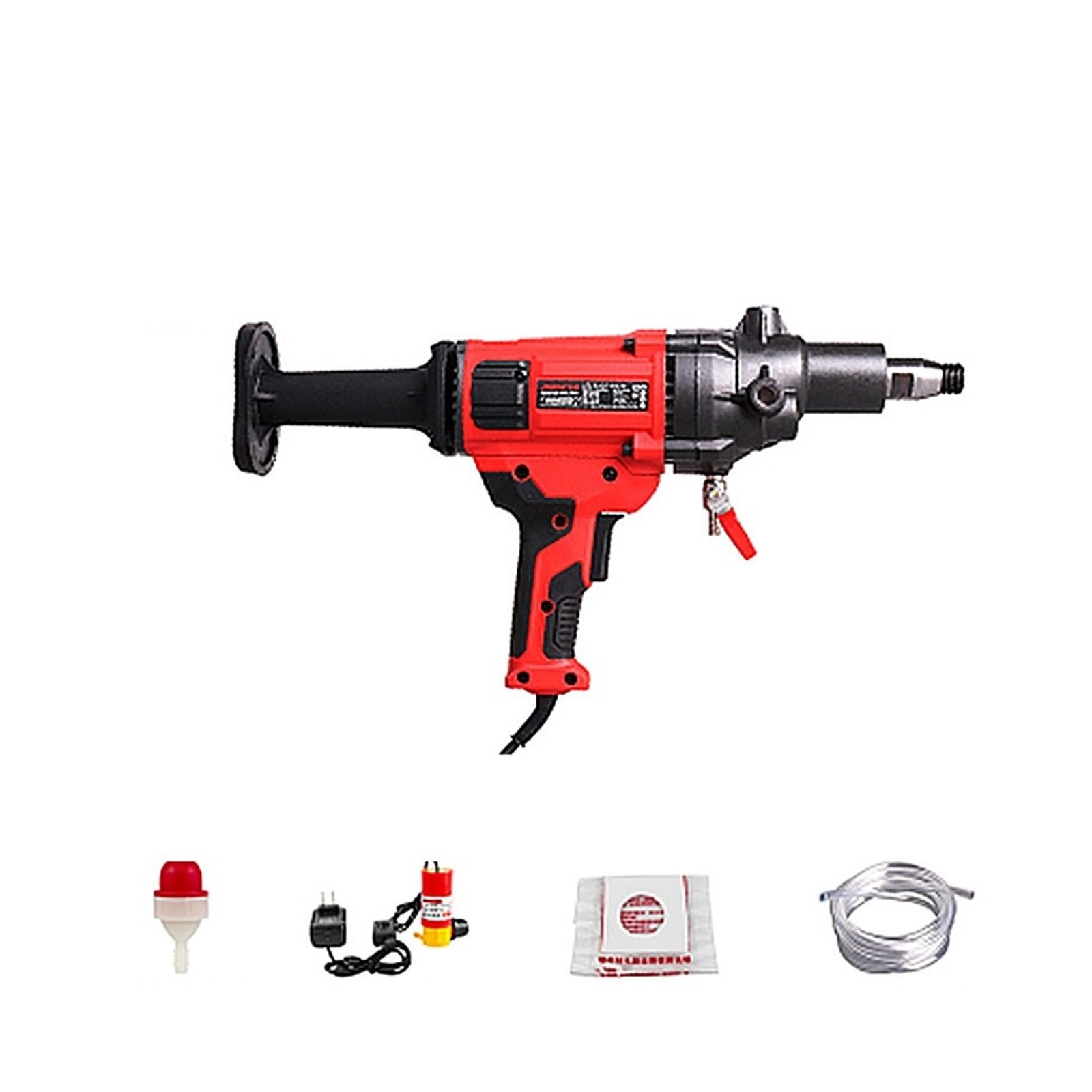 Taladro eléctrico de agua con diamante, 1600 rpm, taladro de torsión de ingeniería, mini taladro manual, herramienta eléctrica, máx. 180 mm Para bricolaje(9120)