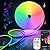 Lamomo RGB Neon LED Strip Lights, 16.4Ft Led Neon Rope Lights with App Remote Control, Music Sync, Indoor IP65, Waterproof, Flexible DIY Lights Design for Bedroom, Living, Gaming Room, Party Decor