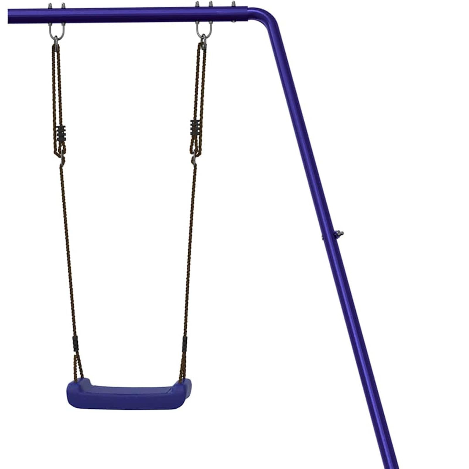 Spielrutsche für Garten mit Schaukelblau, Polypropylen, Metall, 188x160x162cm, bis 45kg Model826604