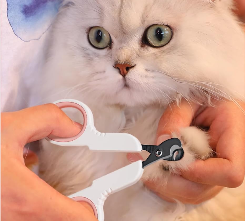 EnixwH 2 Coupe Griffes Chat, Coupe Ongle Chat pour Les Professionnels, Animal De Compagnie Soins des Coupe Griffe Chat Ongle pour Les Chats, Chiens, Lapins, des Oiseaux Et Petits Animaux – Image 4