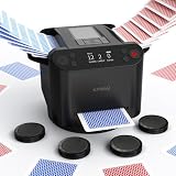 KPAW Kartenmischmaschine mit Austeilen, 360° Drehung für...