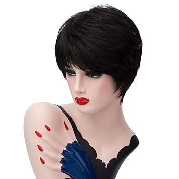 Hombre con peluca de mujer Clearance