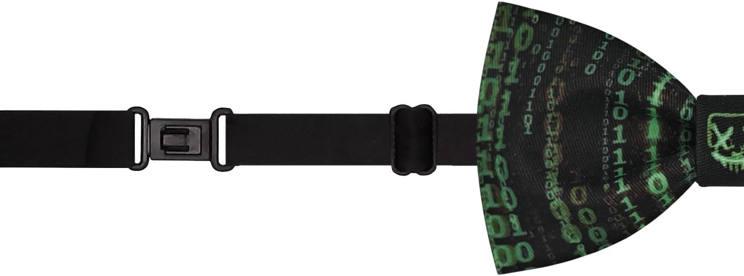 Fun Bow Ties for Men Original Design Print Funny Patterned Pre-Tied Fantasy Theme Particular Motif Bowties for Party