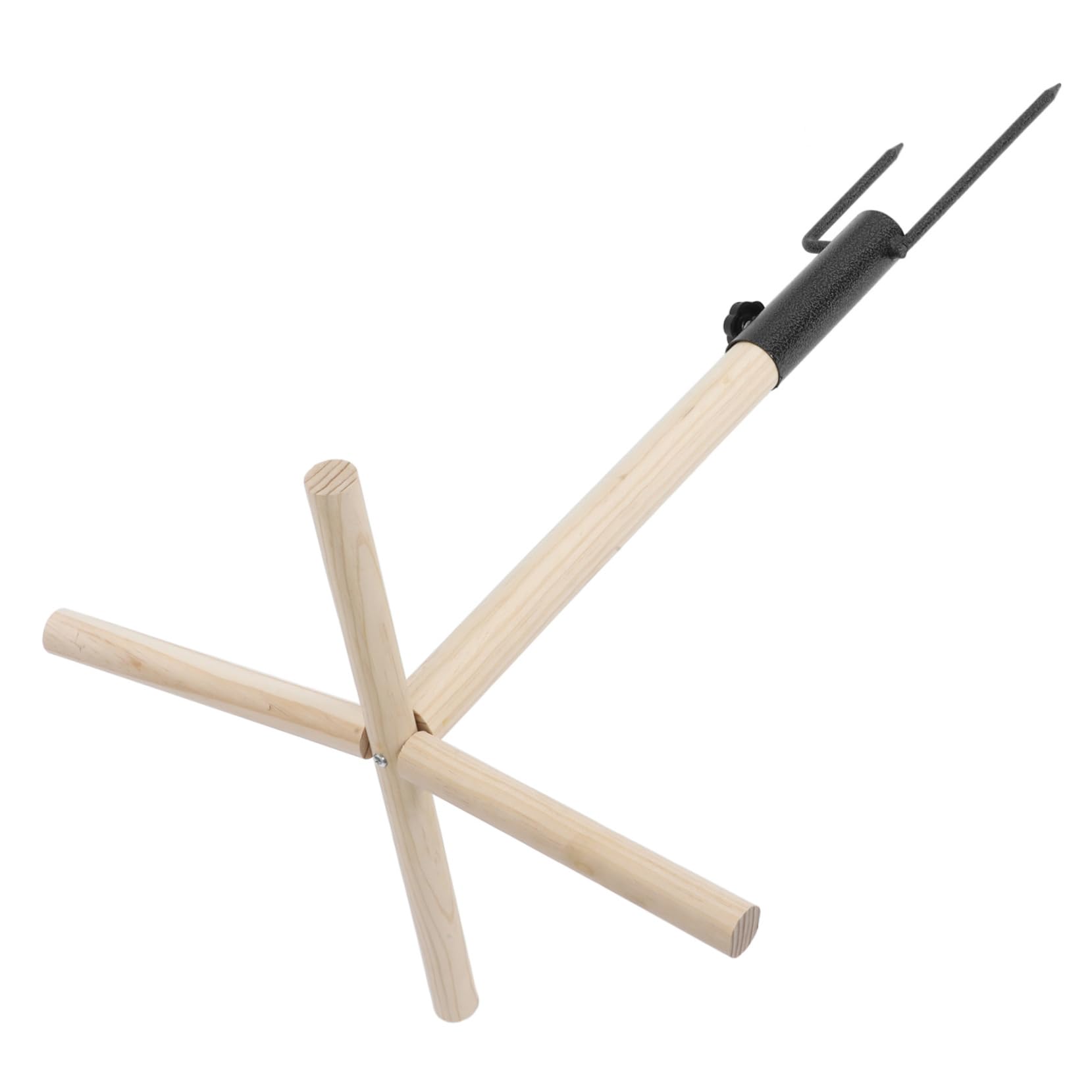 Kisangel Perch De Madera para Aves y Soporte para Entrenamiento De Pollo y Juguete para Mascotas Posadero Exterior para Periquitos y Aves De Mediano