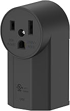 ThunderWay NEMA 6-50R Receptacle 50 Amp 2-Pole 3-Wire Surface Mount Power Receptacle 250V 50A UL Listed, Black (NEMA 6-50R)