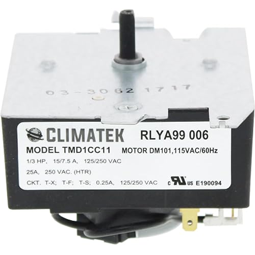 ClimaTek Control de temporizador de secadora para Hotpoint 212D1233P005