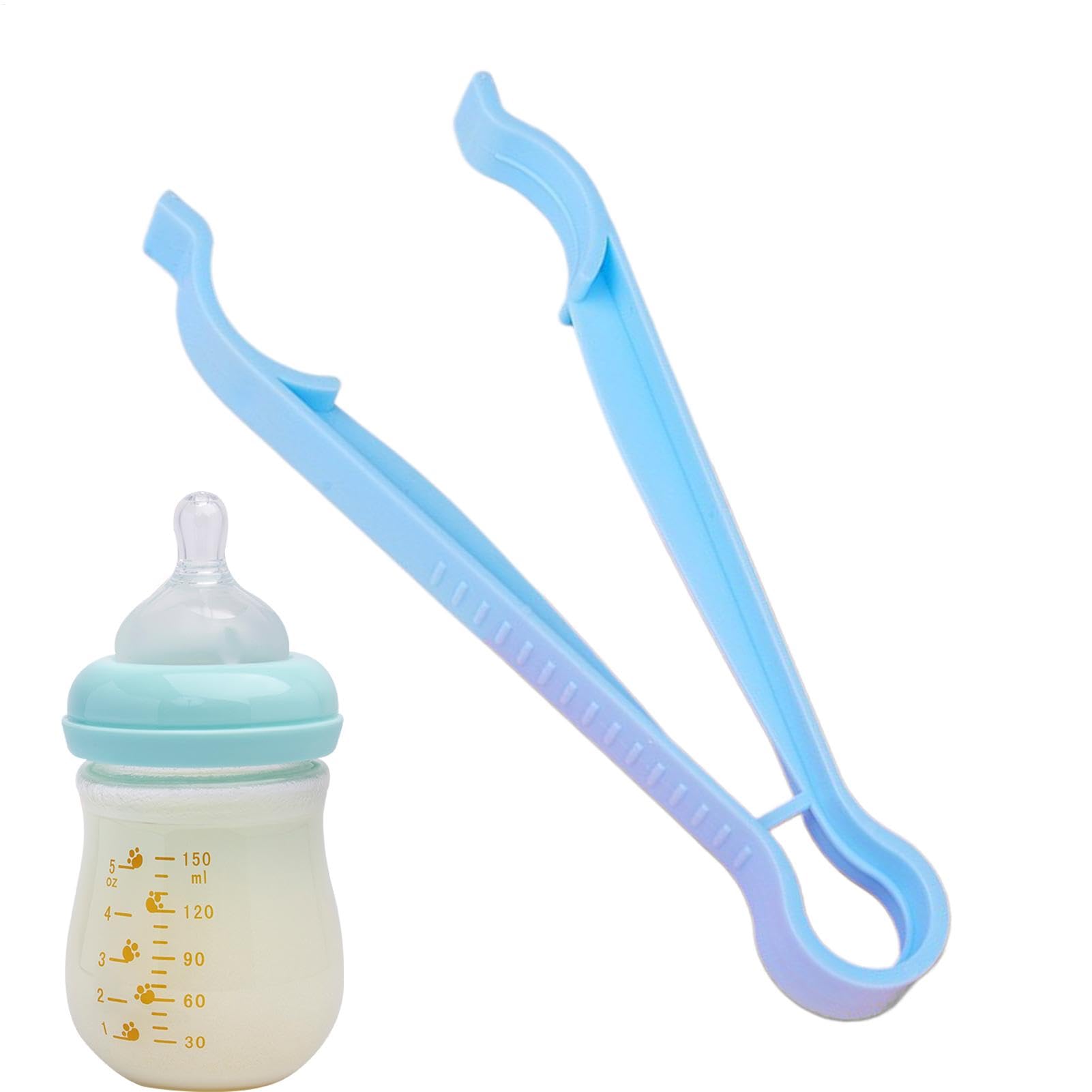 Baby Bottle Tongs - Tongs For Baby Bottle | Baby Milk Bottle Clips | Non-Slip Feeding Bottle Tongs | Feeding Milk Bottle Clamp Feeding Bottle Clip | Anti Slip Feeder Clip For Nip Bottle