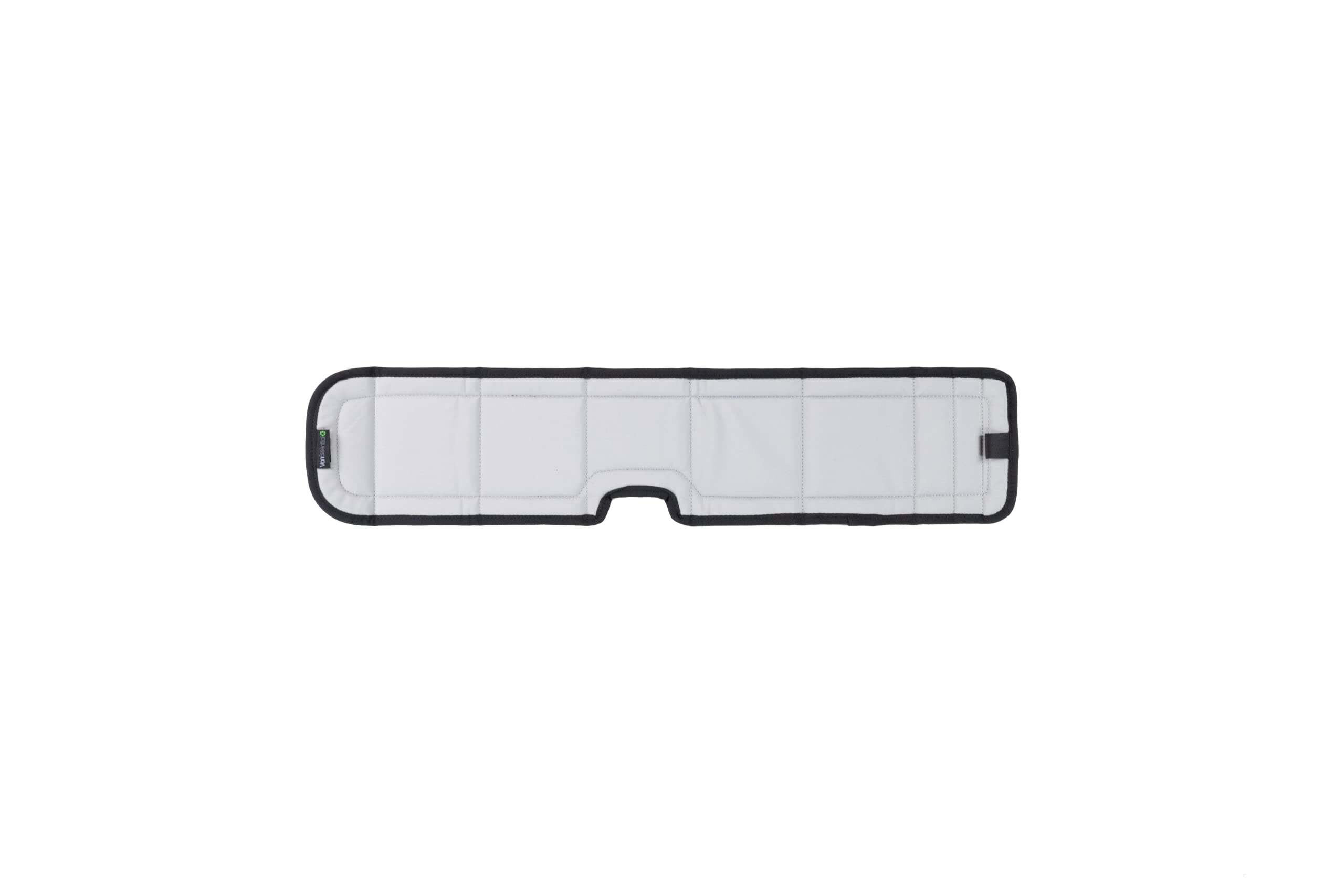 VanEssential VanWindows Direct (VWD) Bunk Half-Slider Window Cover Passenger Side 31 x 10 - Cool Gray