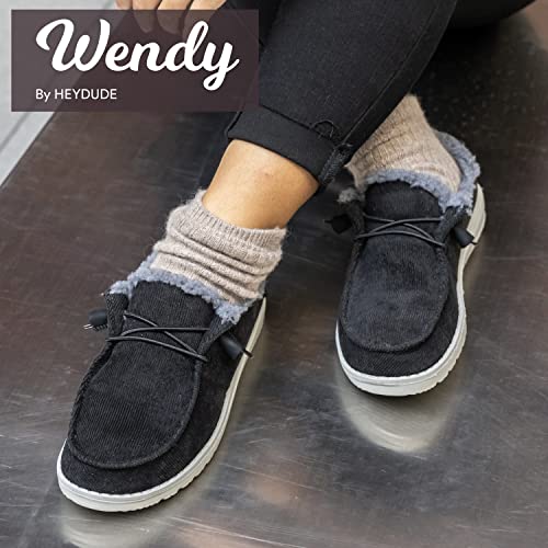 Image of HEYDUDE Women's Wendy Chambray | Women's Shoes | Women's Lace Up Loafers | Comfortable & Light-Weight