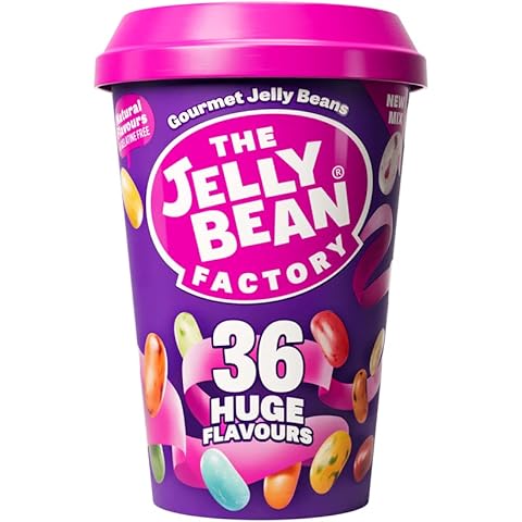 The Jelly Bean Factory 36 Huge Flavours 200 g Cup Cover