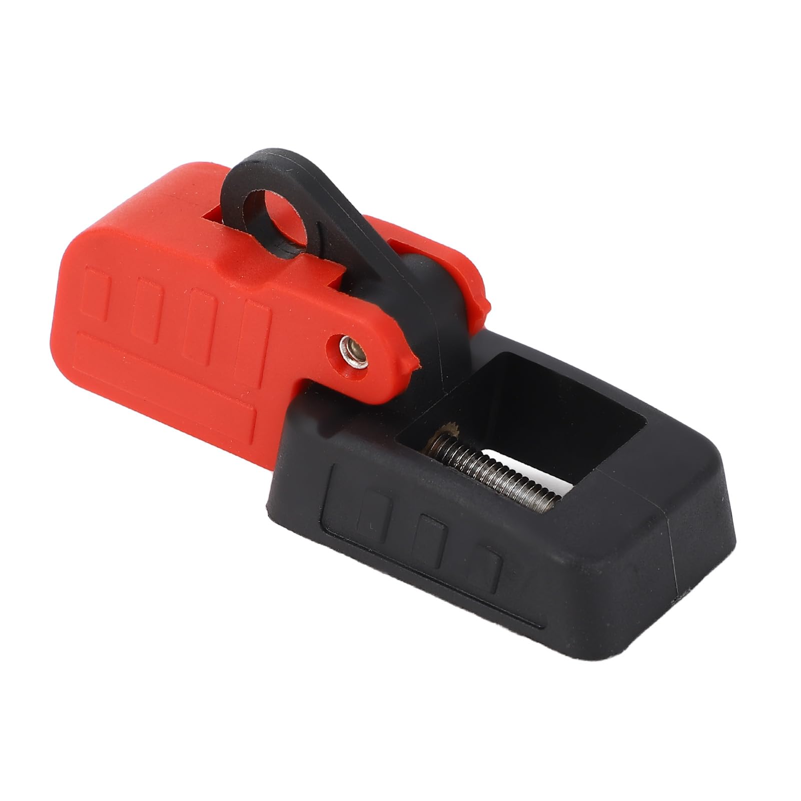 Circuit Breaker Lockout Device with Toothed Design, Stainless Steel Screws, Made of Impact Resistant, for Industrial Power Isolation Areas, Compatible with Various Handle Shapes