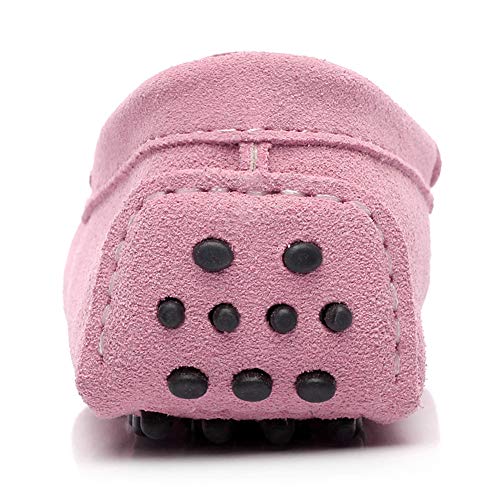 Image of ANUFER Women's Classic Suede Penny Loafers Comfort Handmade Slipper Moccasins