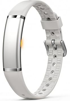 FITVII Screenless Fitness Tracker for Women Men, Health and Fitness Wearable with 24/7 Heart Rate, Blood Pressure and HRV Sleep Monitor, Subscription Free Activity Tracker for Android & iPhone