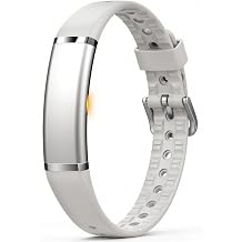 FITVII Screenless Fitness Tracker for Women Men, Health and Fitness Wearable with 24/7 Heart Rate, Blood Pressure and HRV Sleep Monitor, Subscription Free Activity Tracker for Android & iPhone