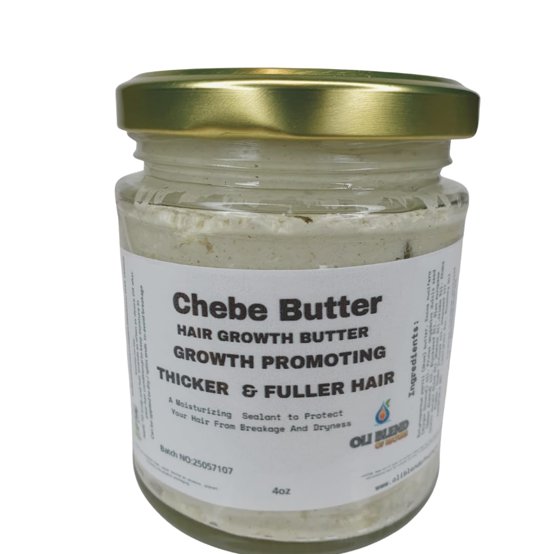 Whipped Butter with Chebe for Strong Hair and scalp Growth (4 OZ)