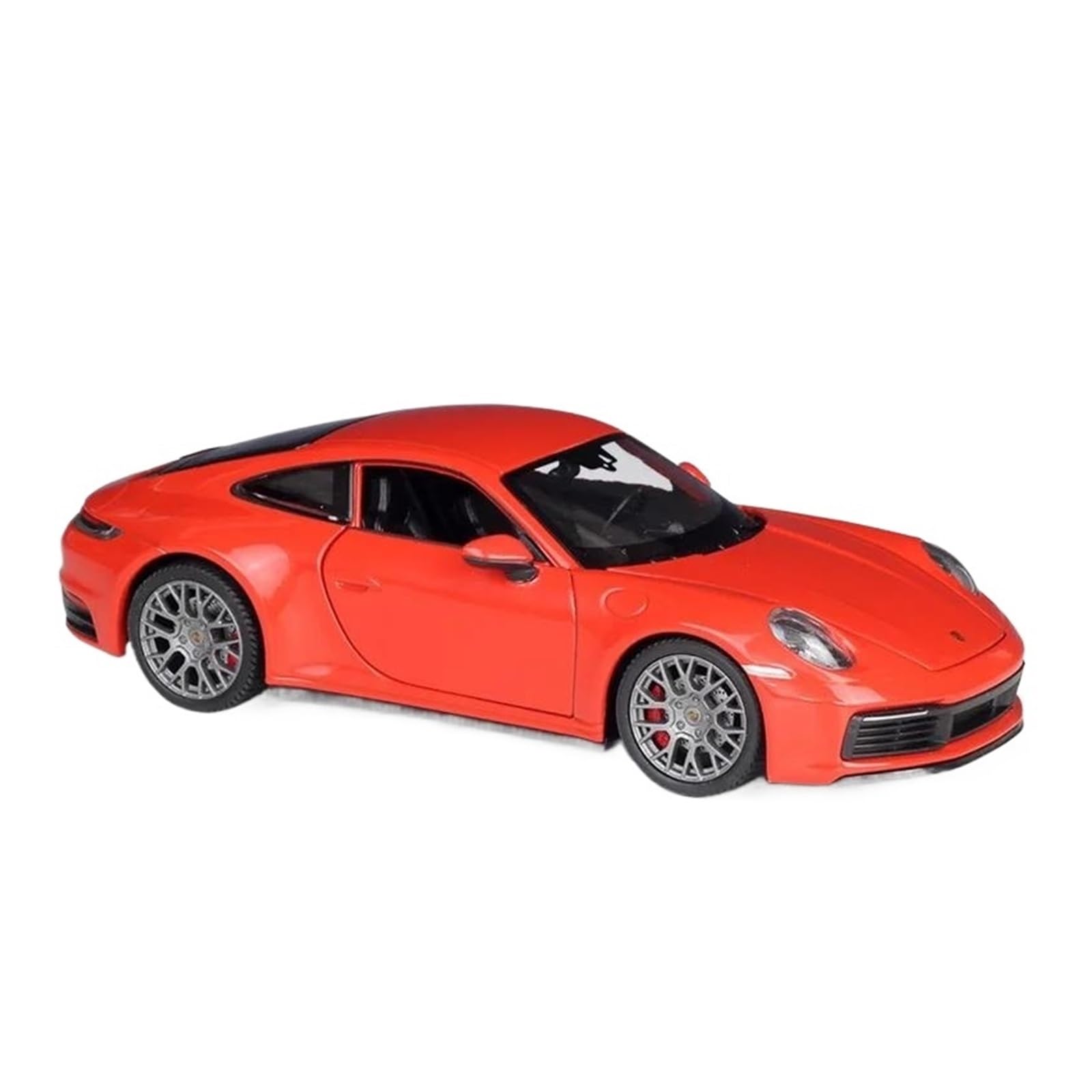 Auto In Miniatura 1 24 Per Porsche 911 Carrera 4S Simulazione Modello Di Auto In Lega Statico Decorazione Da Tavolo Collezione(Yellow)