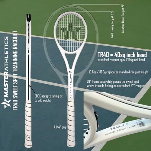 Master Athletics TR40 Tennis Training Racket (TR40)