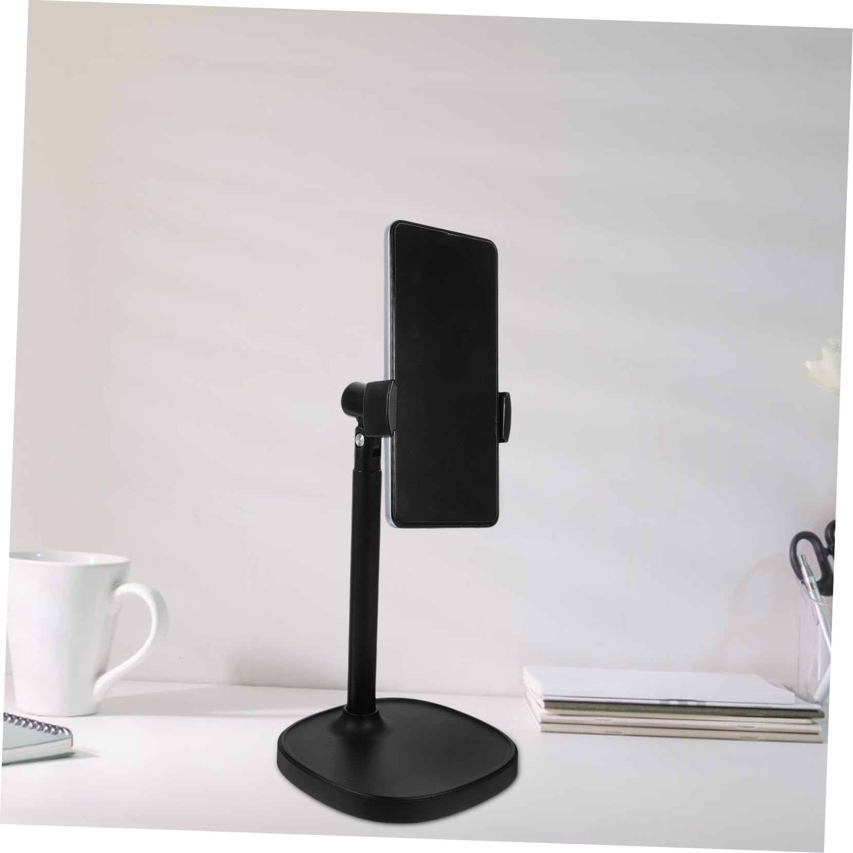 UPKOCH Supporto Telefonico Regolabile Per Scrivania Stabile e Pratico Per Visione Senza Mani Compatibile Con Smartphone e Tablet Design Versatile Per Casa e Ufficio