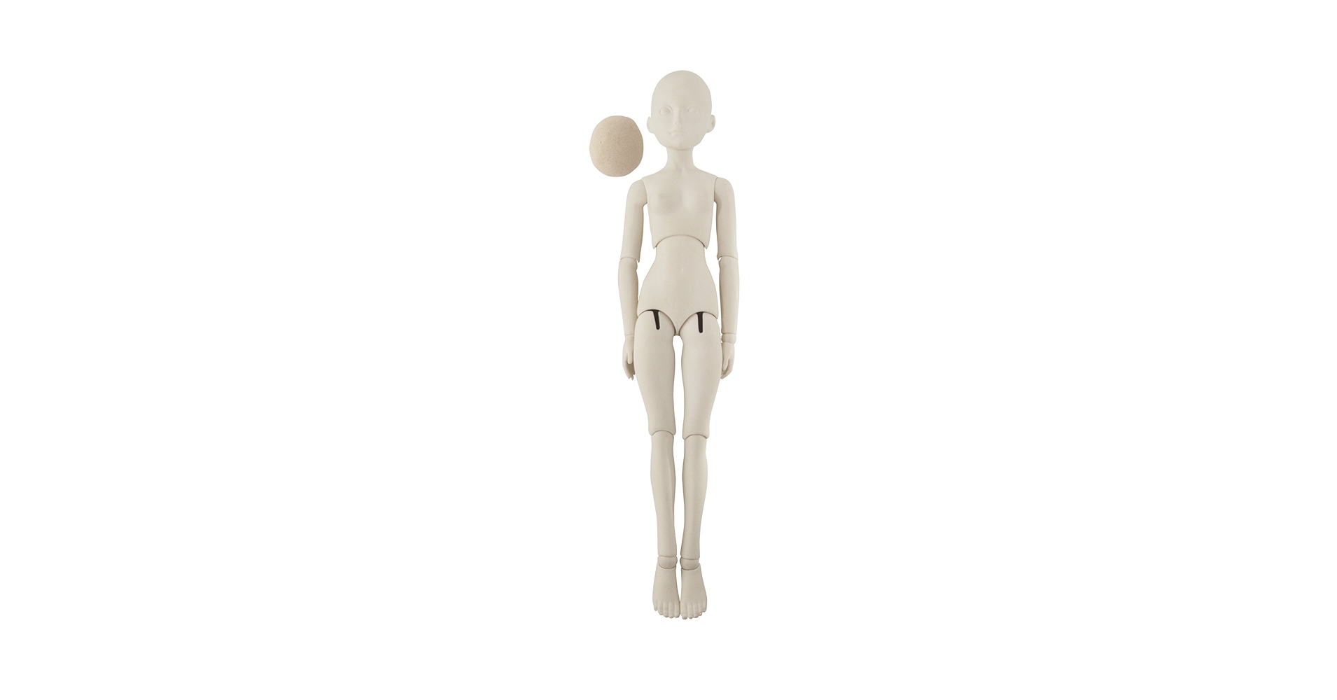 しろ 人形と両手 AX909 BJD 1/4 ドール本体 Xingchu 球体関節人形 ハンドメイ