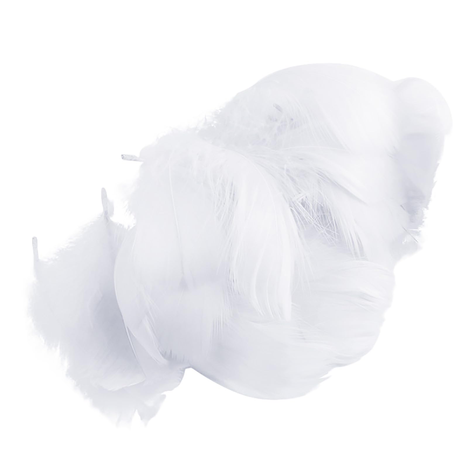 Jazuaiao 100pcs Multiple Color Feather for Transparent Bobo-Balloon Filled Birthday Wedding Decoration Flower Arrangement Feather Filler
