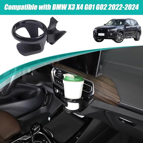 Porte-gobelet pour console centrale de voiture BMW X3 X4 G01 bouteille eau café