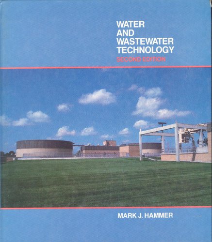 Water and Wastewater Technology 0471056502 Book Cover