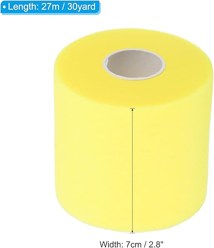 Miniatura 10 de PATIKIL Envoltura de cojín de agarre de bádminton, cojín antideslizante de cinta de agarre de raqueta de tenis PE