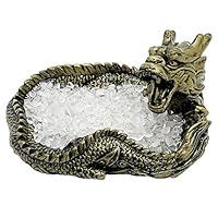 Amazon.co.jp: A'sTool 龍 置物 水晶 陶器 クリスタル 細石 さざれ