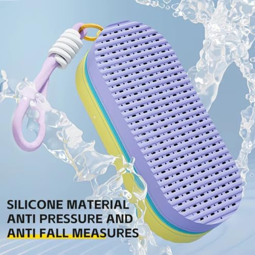 Image of First Lens Swim Goggles Case for Swimming Goggles & Eyeglasses - Purple - SA03