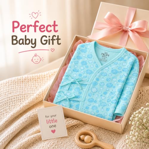 Image of The Mom Store Baby Romper Jabla Style Combo For Boys And Girls | Cotton | Soft Infant Bodysuit | Trendy Stylish Sleepwear For Newborn Baby | Printed | Unisex Comfortable Everyday Baby Wear