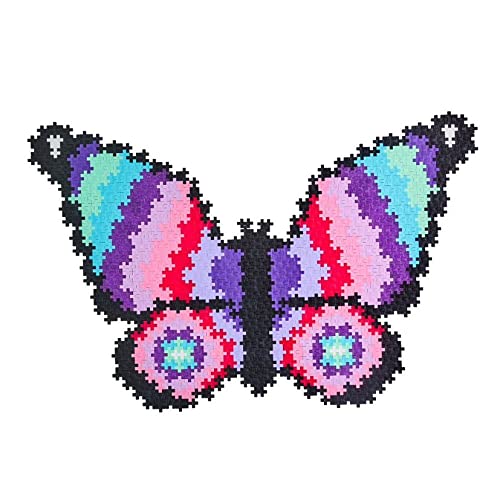 Plus Plus Building Blocks Toy, Puzzle by Number Butterfly, Logic Build Kids Crafts Jigsaw - Image 2
