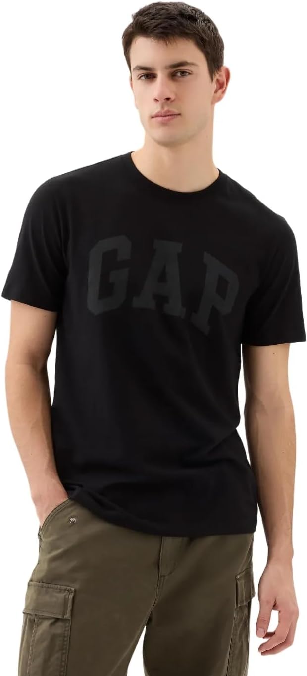 GAP Men's 2-Pack Classic Logo Tee T-Shirt