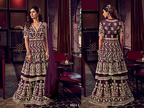 Eid Special Pakistani Designer Salwar Kameez Sharara Plazzo Suits Indian Trouser Pant Dress for Women4