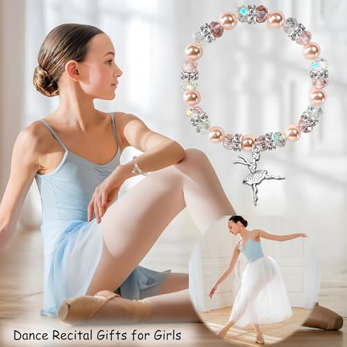 Dance Recital Gifts - Ballerina Bracelet & Ballet Dancer Jewelry3