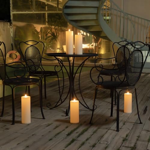 Raycare RFSZDT4X11 4'' X 11'' Large Waterproof Outdoor Flameless Candle thumb #6