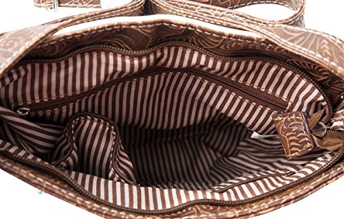 Western USA American Flag Stars Stripes Purse Women Crossbody Handbag (USA Flag Purse)4