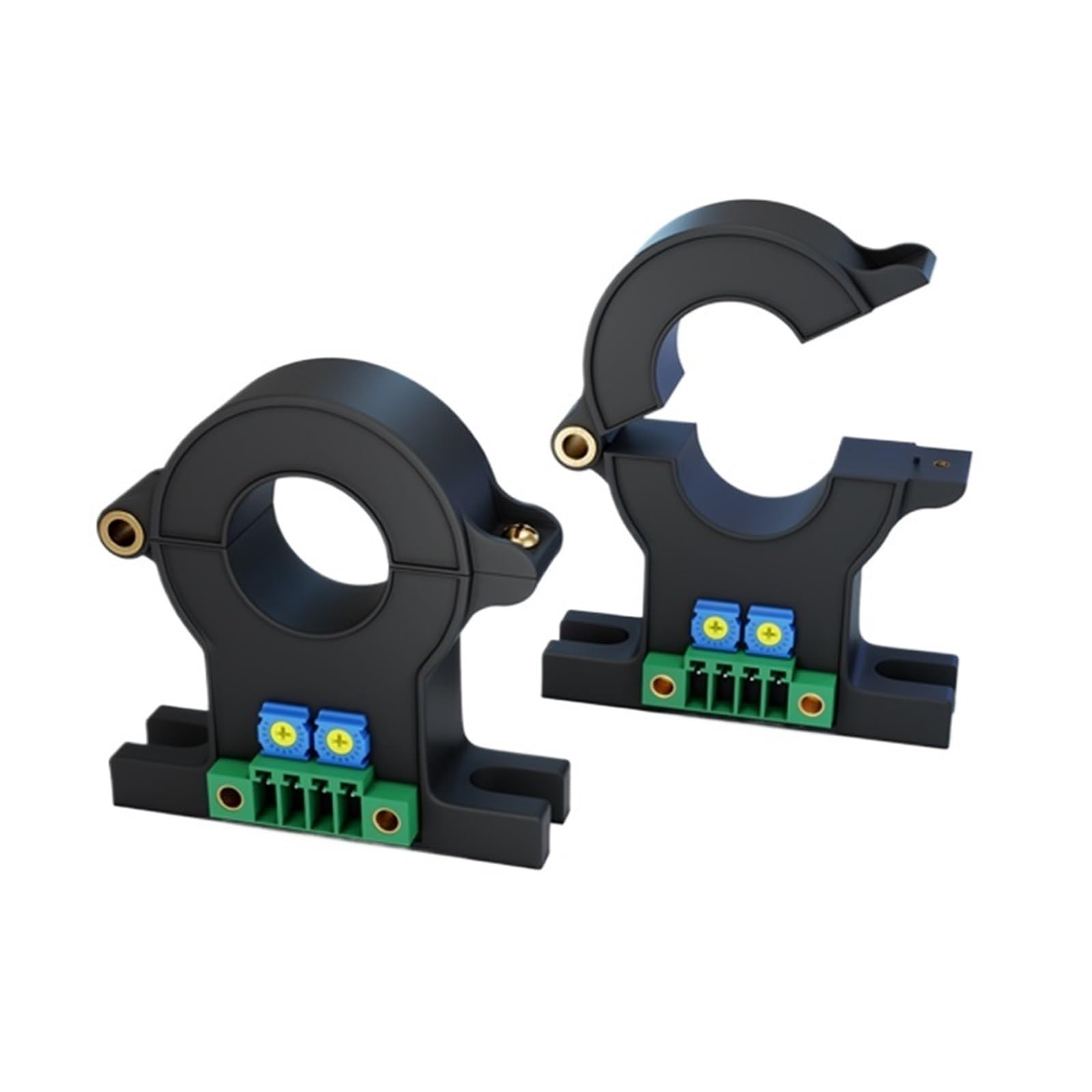 Capteur de courant Effet Hall 30A DC transducteur split core 4-20mA QNDBK1-21