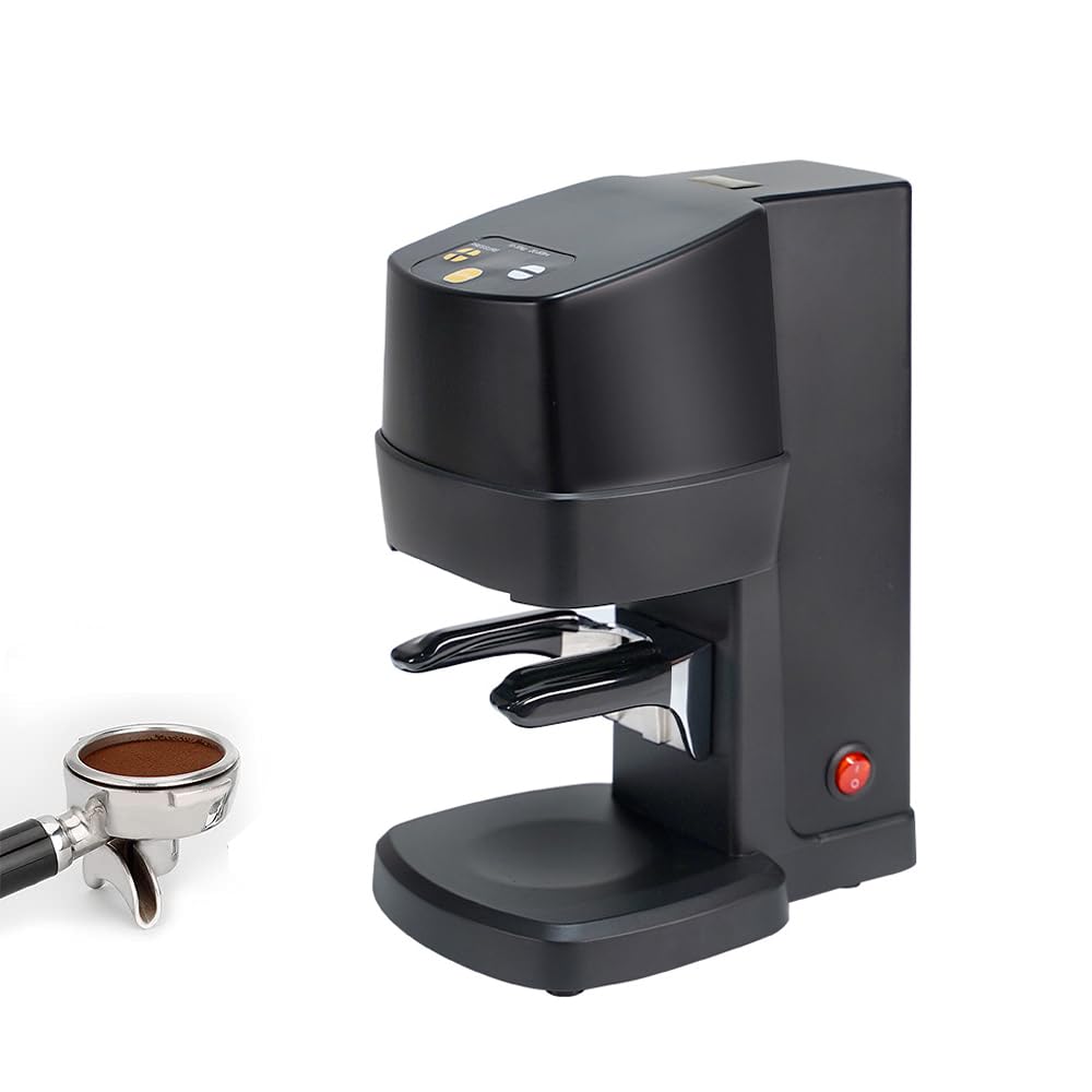 Prensador automático de café de acero inoxidable, regulador de presión, 58 mm, coffee tamper