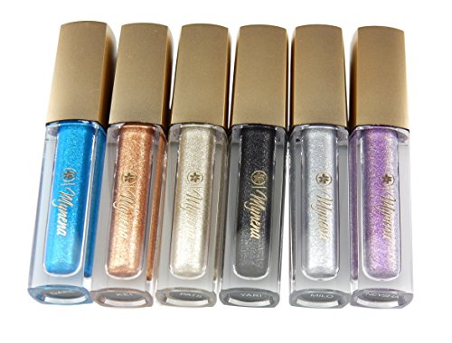 Metallic Eyeshadow Liquid | Waterproof Diamond Sparkle | Long Lasting Glow | Set