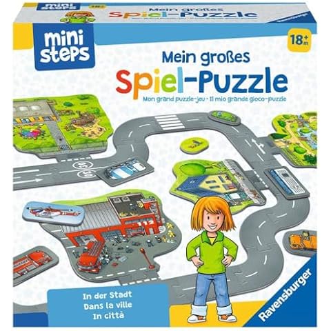 Ravensburger Ministeps City Floor Puzzle Cover