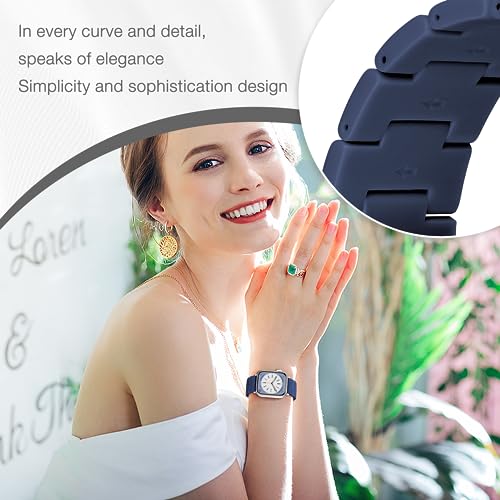 Image of Light House Apple Watch Bands-Fashion Lightweight Resin iWatch Bands for Women Men 38mm /40mm /41mm /42mm(Series 11 10), 49mm /46mm /45mm /44mm /42mm(S 3 2 1), Compatible with Apple Watch Series 11 SE 10 9 8 7 6 5 4 3 Ultra
