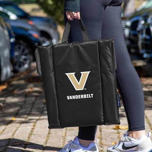 Image of Logo Brands Officially Licensed NCAA Unisex Stadium Seat, One Size, Team Color