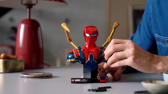 Amazon.co.jp: レゴ(LEGO) マーベル アイアン・スパイダーマン バスト