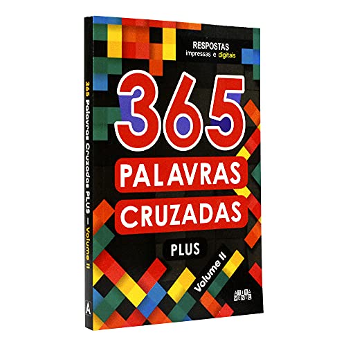 Kit 2 Livros | 365 Palavras Cruzadas Plus Vol. 1 e Vol. 2