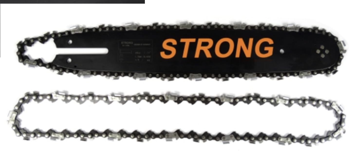 Barra guía de 35 cm. Compatible con motosierra Stihl y 2 cadenas 017, MS170, MS171, 018, MS180, MS181