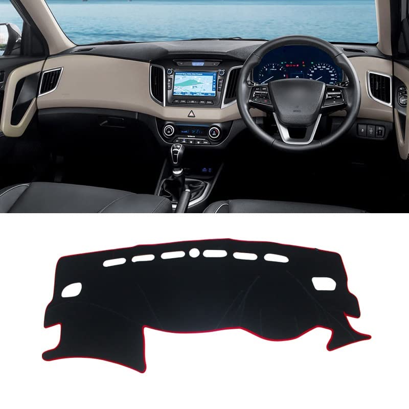 Fundas para evitar la luz en salpicadero de Hyundai Creta ix25 RHD 2