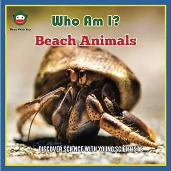 Paperback Beach Animals (Who Am I?) Book