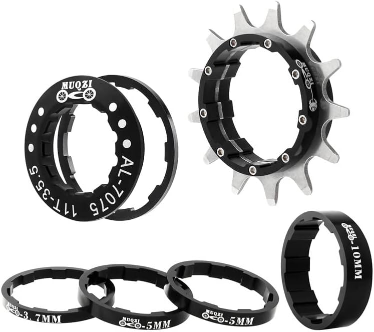 Single Speed Conversion Kit 13T/14T/15T/16T/17T/18T/20T/22T Single Speed Cassette & Spacers